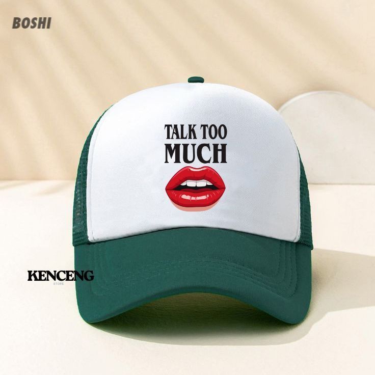 KENCENG | Topi Jaring hijau| Trucker Hat | Topi premium