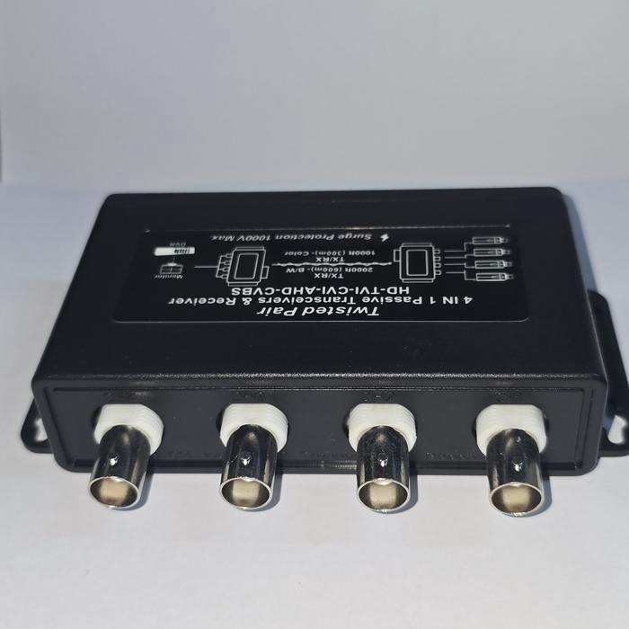 VIDEO BALUN 4 CH / BALUN AHD / BALUN HDTVI/BALUN CCTV