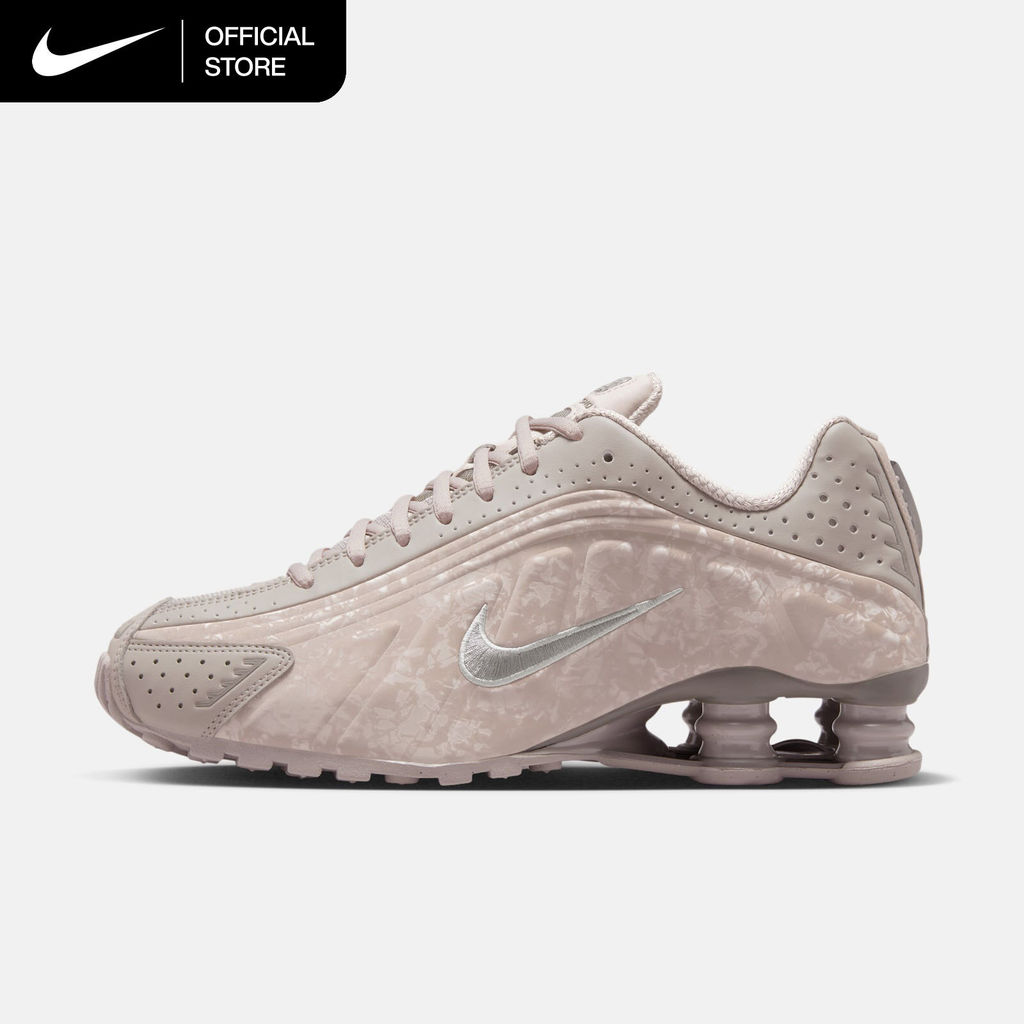Nike Women's Shox R4 Shoes - College Grey [HV0934-001]