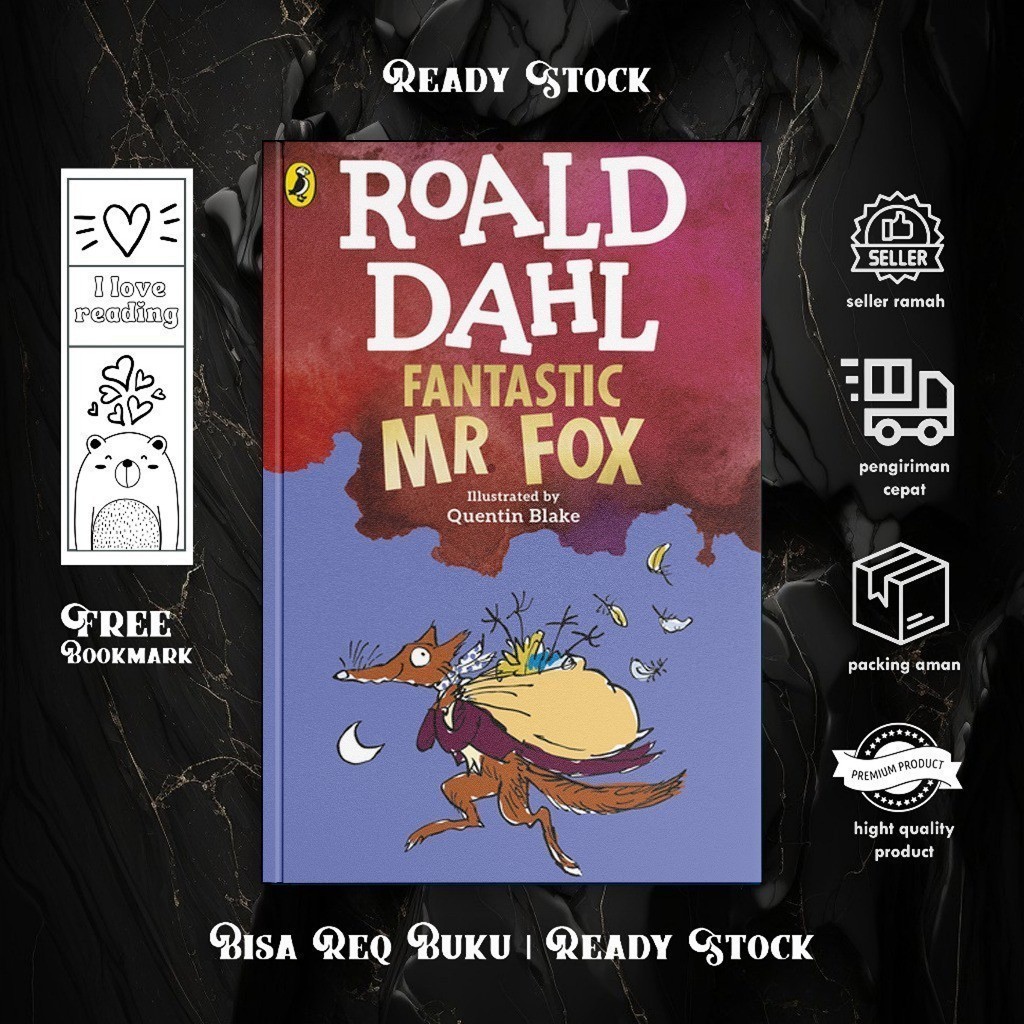 Fantastic Mr. Fox by Roald Dahl (English/Indonesia)