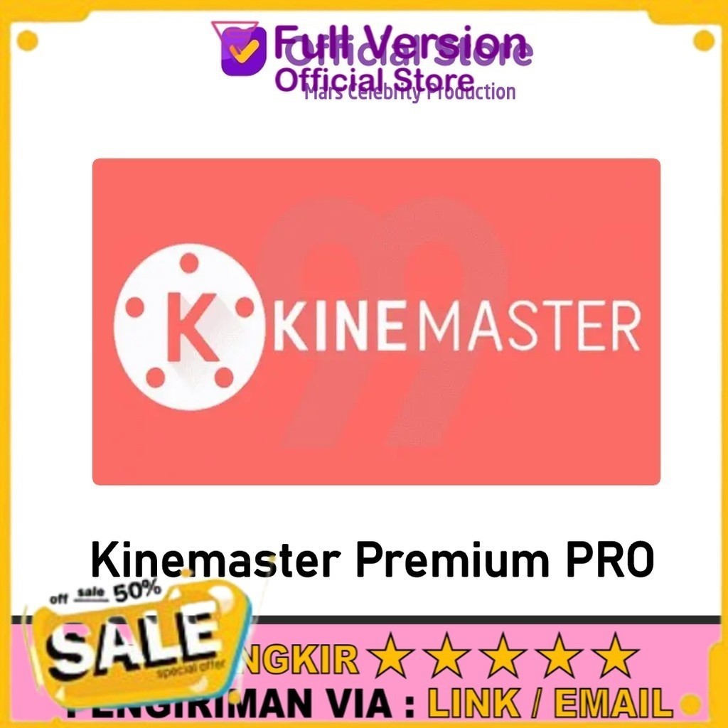 PROMO KineMaster Pro Premium LIFETIME Android Bergaransi