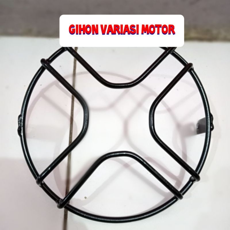 (Tekno teknik) COVER LAMPU VARIASI DEPAN YAMAHA XSR TUTUP LAMPU DEPAN YAMAHA XSR 155 TRALIS GRILL MO
