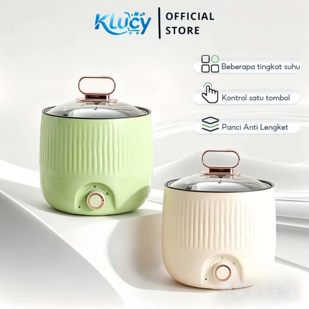 Panci Listrik Serbaguna Electric Cooking Pot Panci Hot Pot Panci Listrik Low Watt