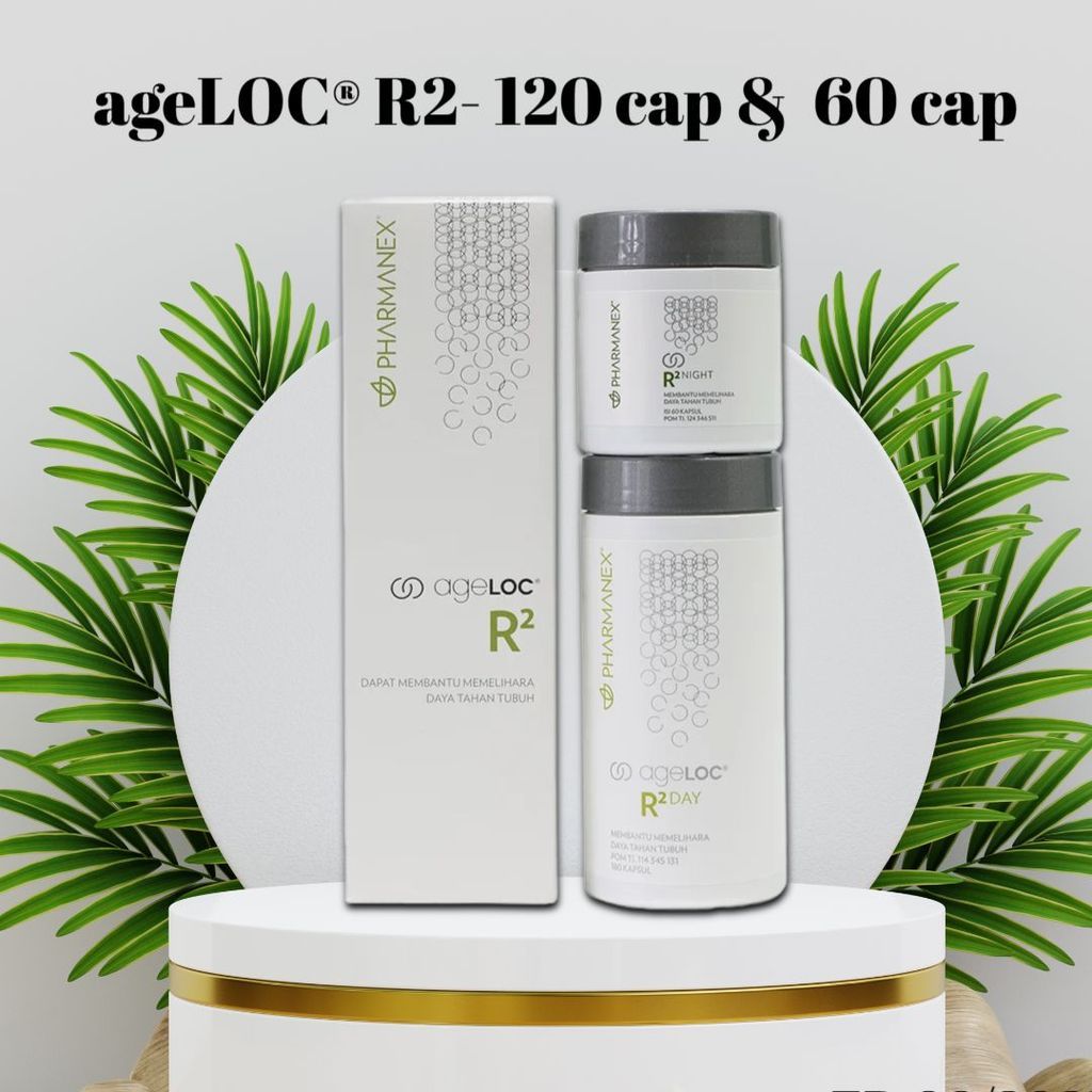 Suplemen Pembakar Lemak & Energi ageLOC R2 / Formula Metabolisem, Bantu Jaga Berat Badan Ideal & Sta