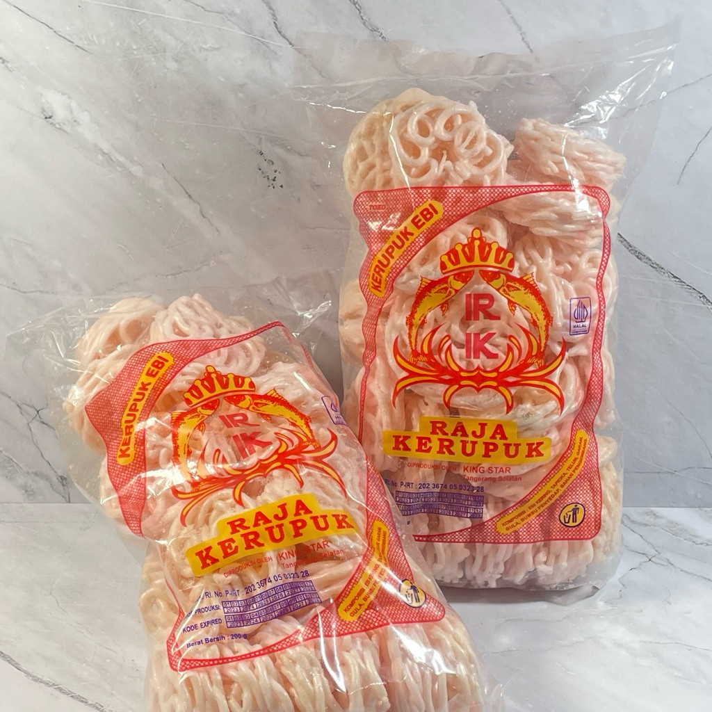KERUPUK BANGKA UDANG EBI RAJA KERUPUK