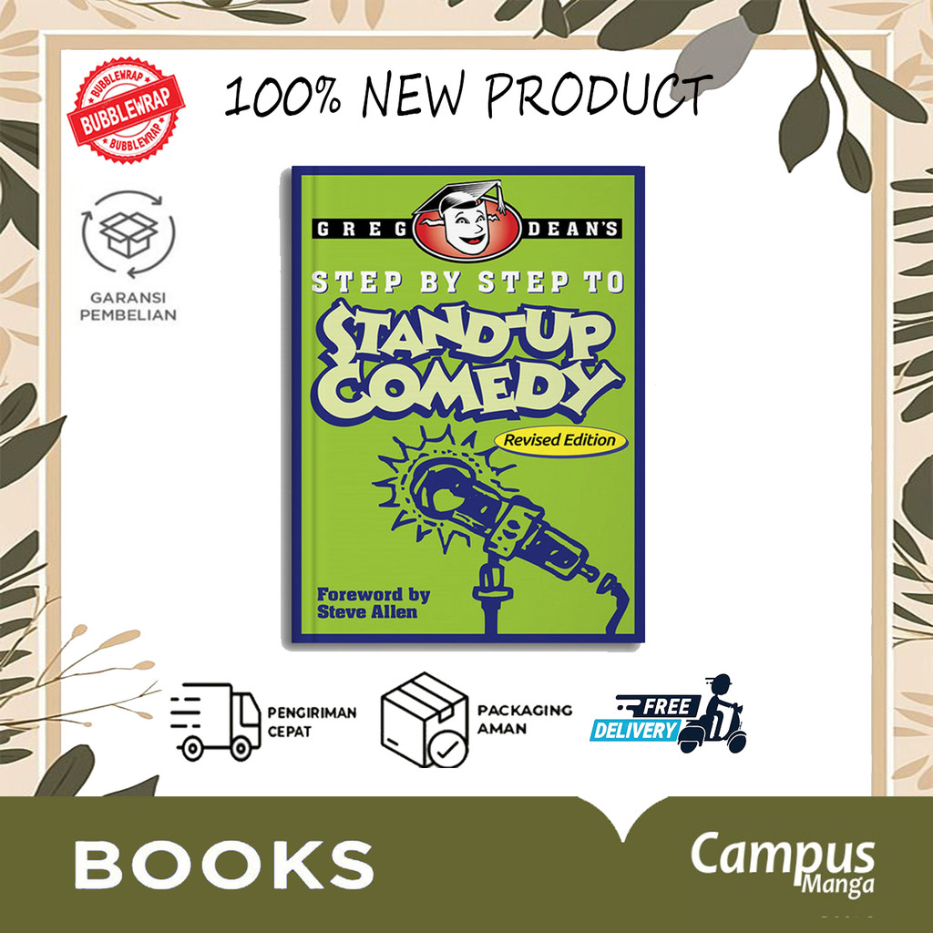 Step by Step to Stand-Up Comedy - Revised Edition by Greg Dean (English Version)