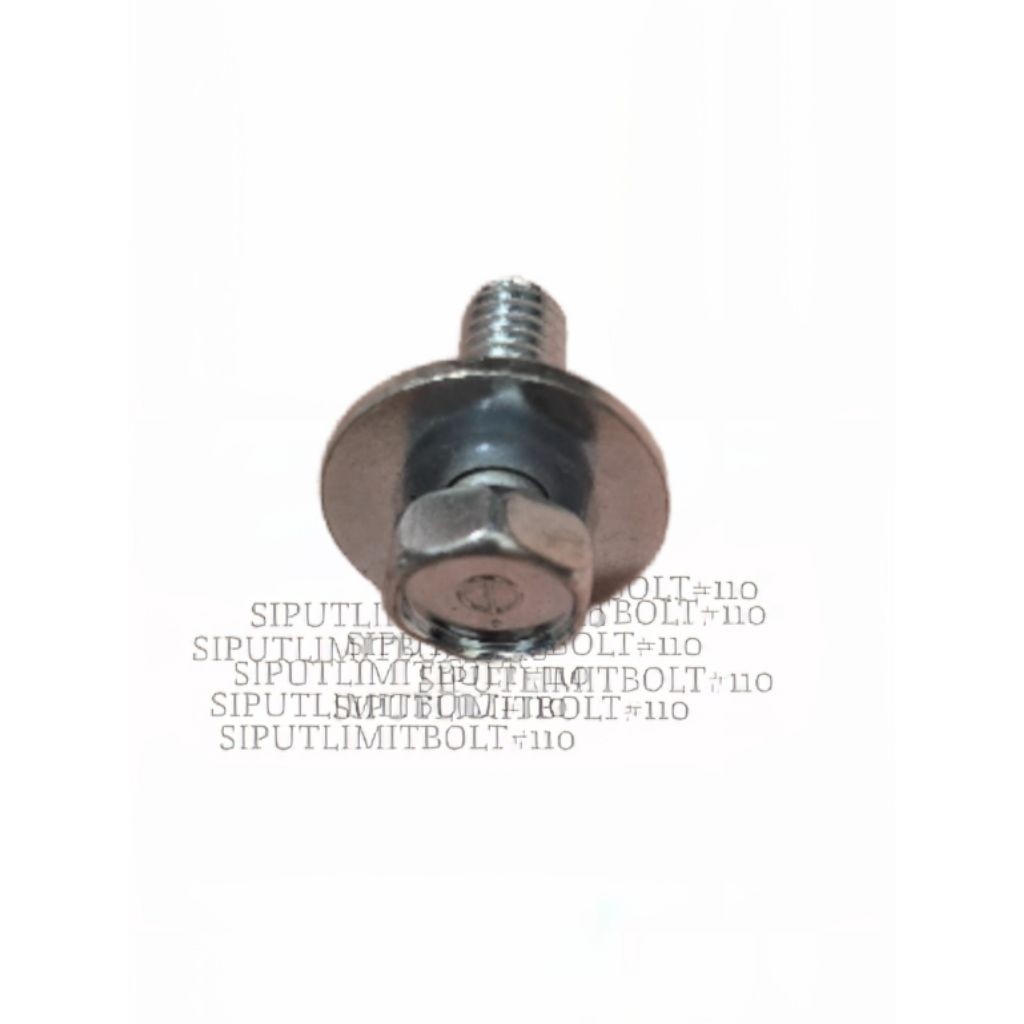 baut ring baut headlight lampu vario 125 old new 150 baut washer 10 panjang 1,5cm m6 x 16mm original