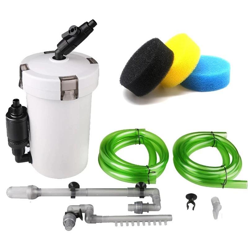 sunsun aquarium filter ultra-quiet external aquarium filter bucket 110V-220V  6W 400L/H  HW-602B  HW