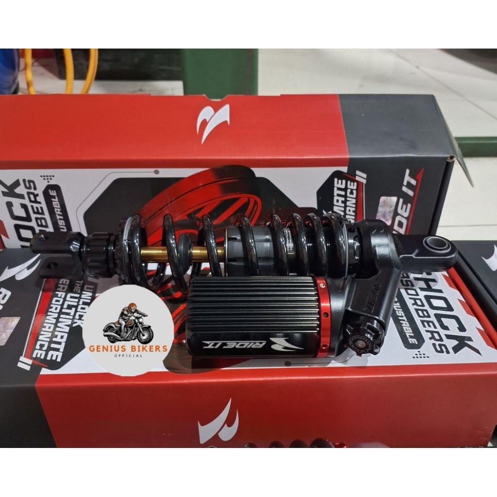 shock breaker belakang ride it gp premium ukuran310mm/330mm mio beat vario125 vario 150