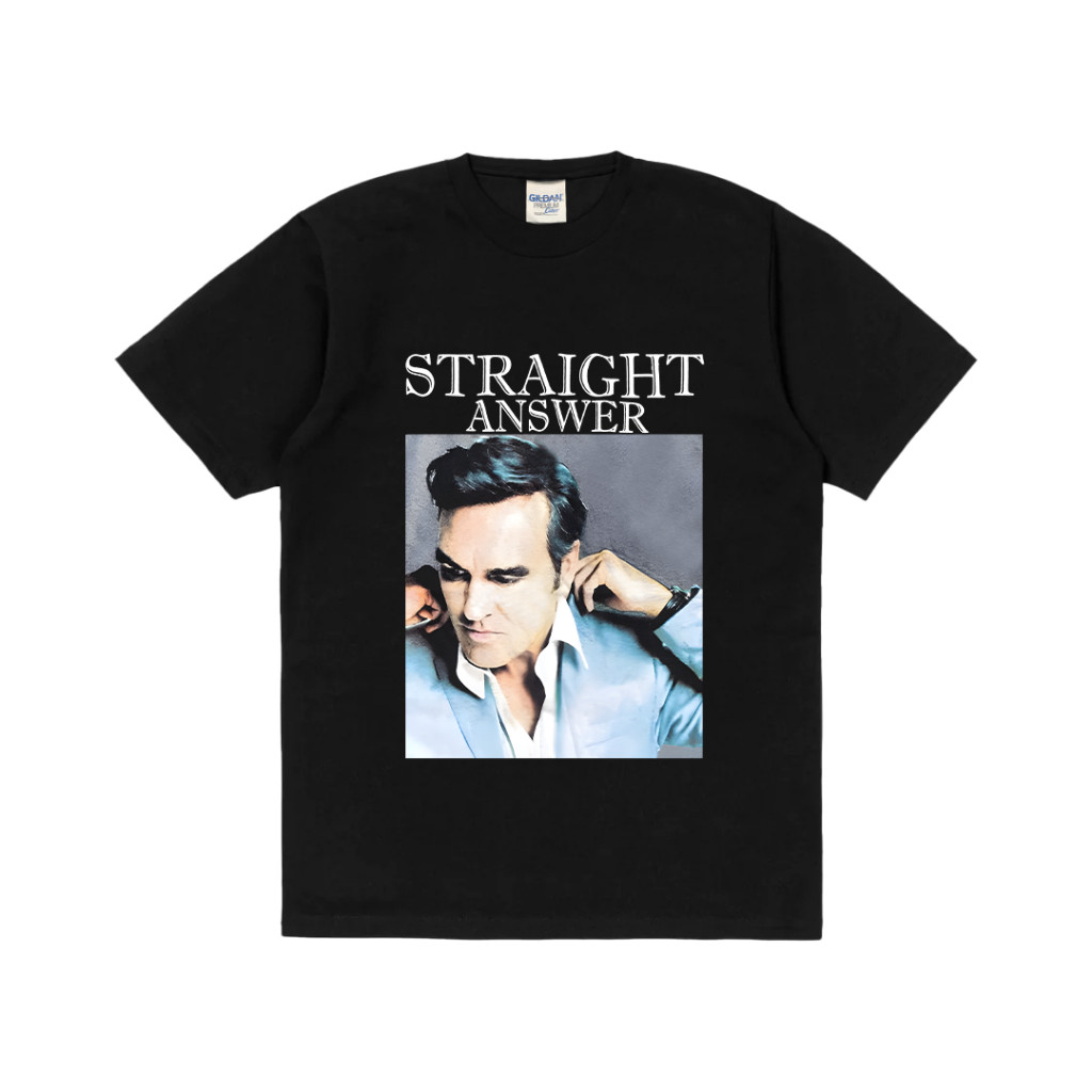 T-shirt Band Straight Answer Neck COTTON COMBED 30S