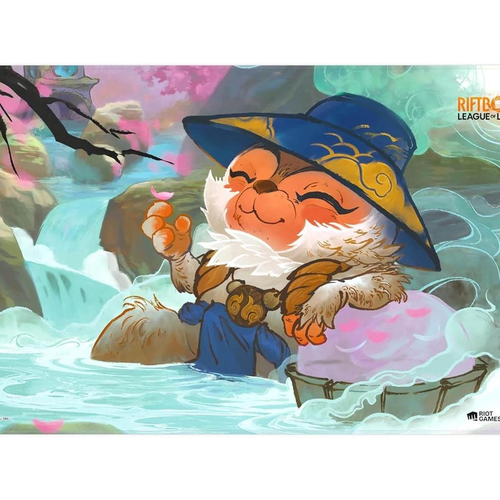 Riftbound League of Legends Spiritforged Spirit Blossom Playmat Teemo Darius Ahri