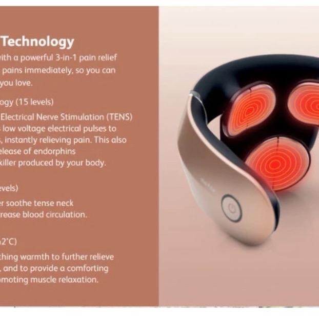 READY OSIM uNek Pulse Neck Massager, Alat Pijat Pijit Leher Terapi Leher
