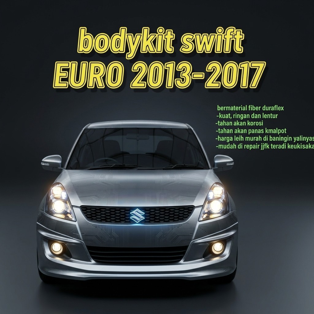 bodykit swift 2013-2017 body kit all new swift euro 2013-2017