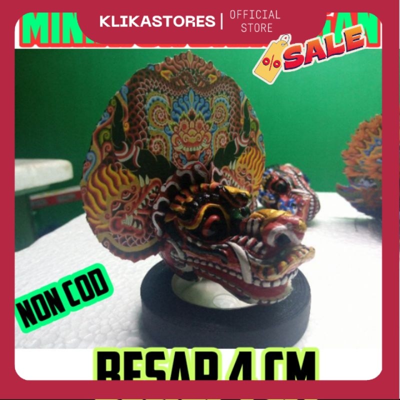 Miniatur Barongan Telon Kediri (Gantungan Kunci) GK