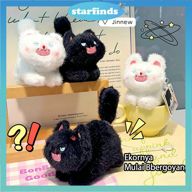 Ready-Gantungan Kunci Tas Boneka Kucing Marah / Gantungan Kunci Lucu Kreatif   / Cocok Sebagai Hadia