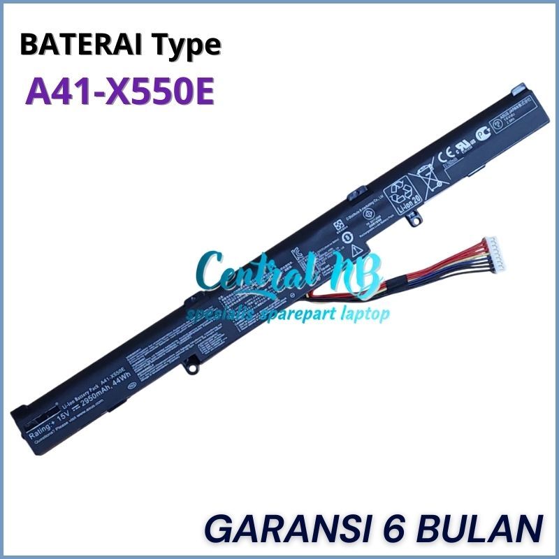 Batre Battery ASUS X450J X450JF A450J X550D X550DP ( A41-X550E ) -CNB