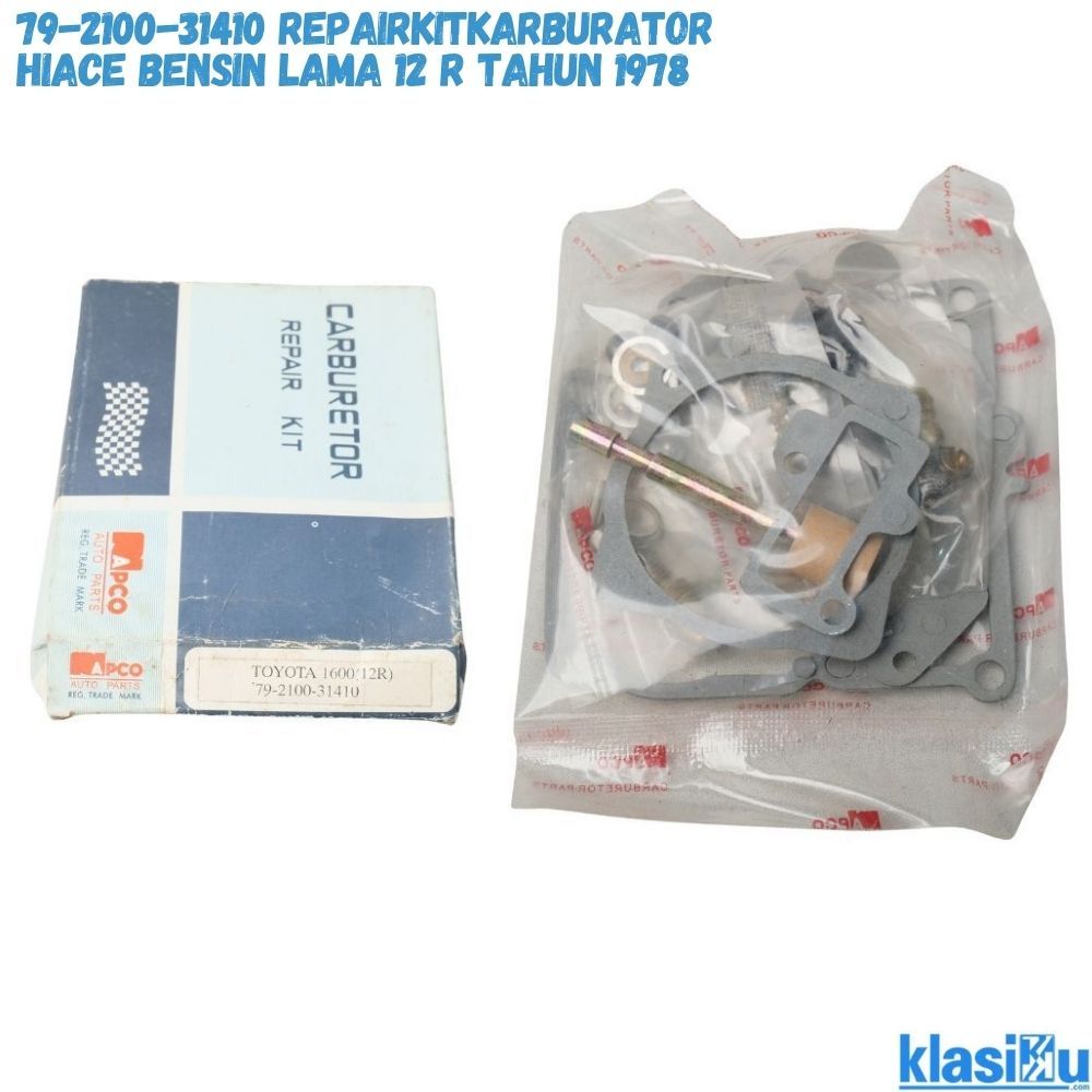 79-2100-31410 Repair Kit Karburator Toyota Hiace Bensin Lama 12R Tahun 1978 Up 1600 Merk Napco Origi