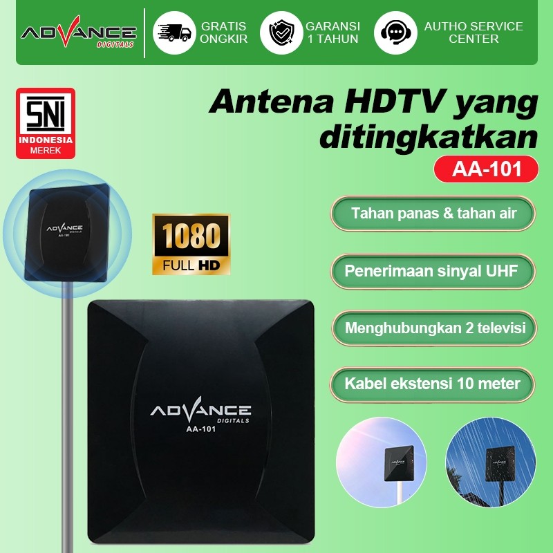 Antena Tv Digital Advance AA-101 antena tv digital indoor outdoor