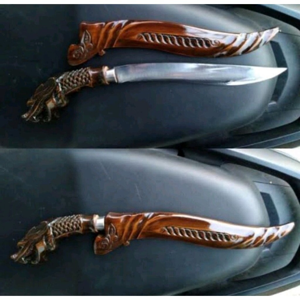 Pisau Sembelih/Pisau Serbaguna/Pisau naga baja per/asli cibatu