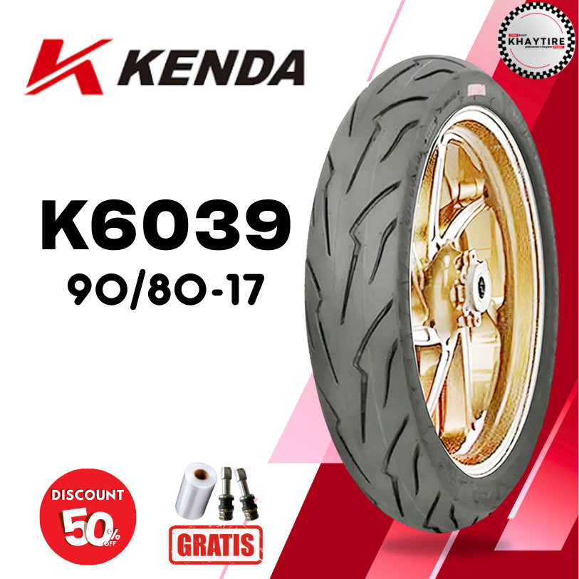 Ban Motor Ring 17 KENDA K6039 90/80 Soft Compound tubles