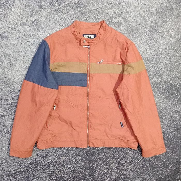 Jaket outdoor haringgton EDWIN JEANS three colour casual murah size L