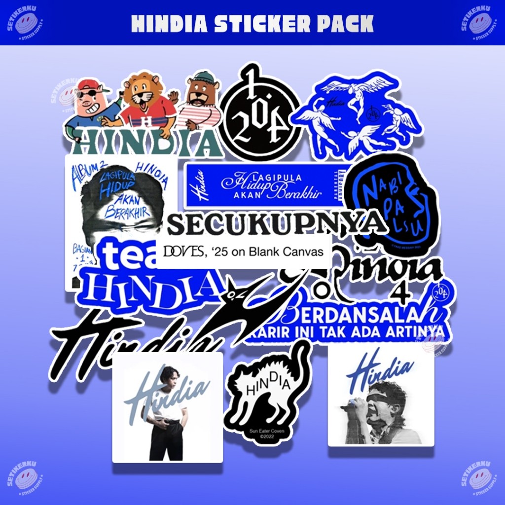 Sticker Pack | stiker band hindia aesthetic