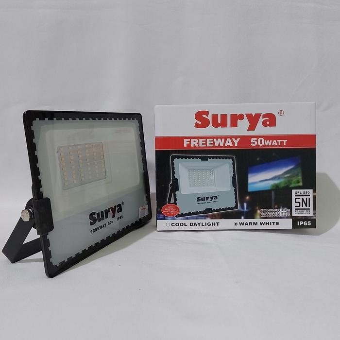 Led (Lampu Sorot) Surya 50Watt. - Putih