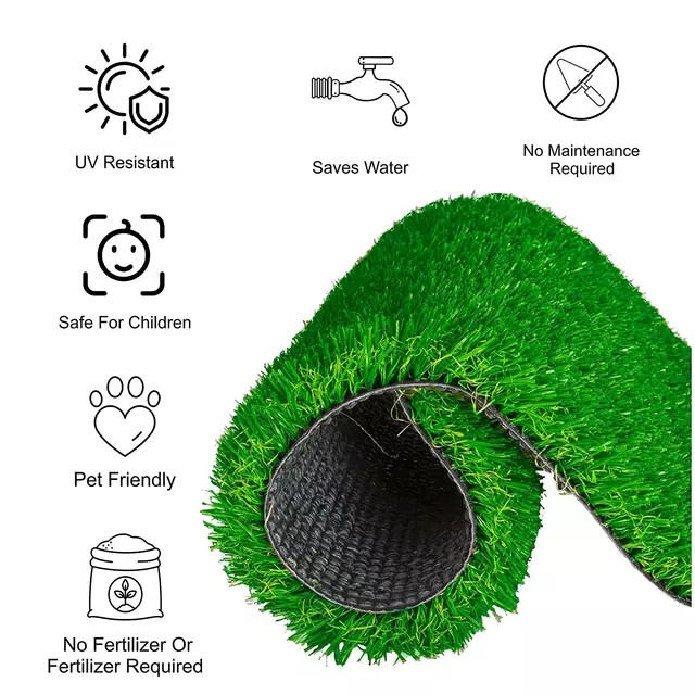 Rumput sintetis meteran 60 x 30 cm /rumput sintetis swiss meteran.