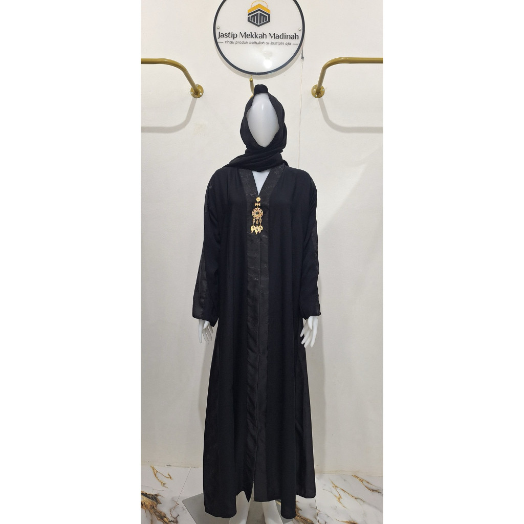 Abaya Original Saudi Arabia Mekkah Ukuran S-XXL
