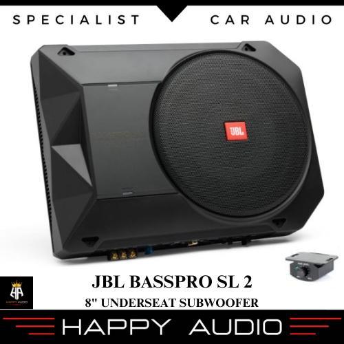 Subwoofer Aktif Kolong Jok Mobil 8 Inch JBL BASSPRO SL2 Underseat Sub Active