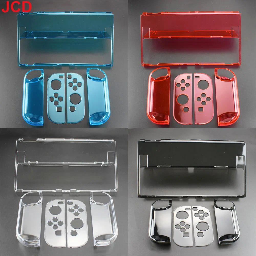 JCD For Switch NS OLED Controller Protector Clear Crystal Shell Video Game Console Cover Protective 