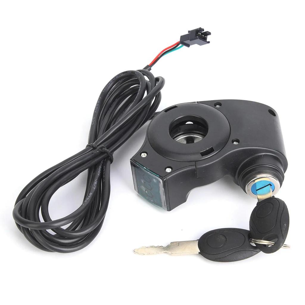 EBike Throttle gital Battery Voltage splay Switch Power with Key Lock EBike Voltage splay EBike Batt