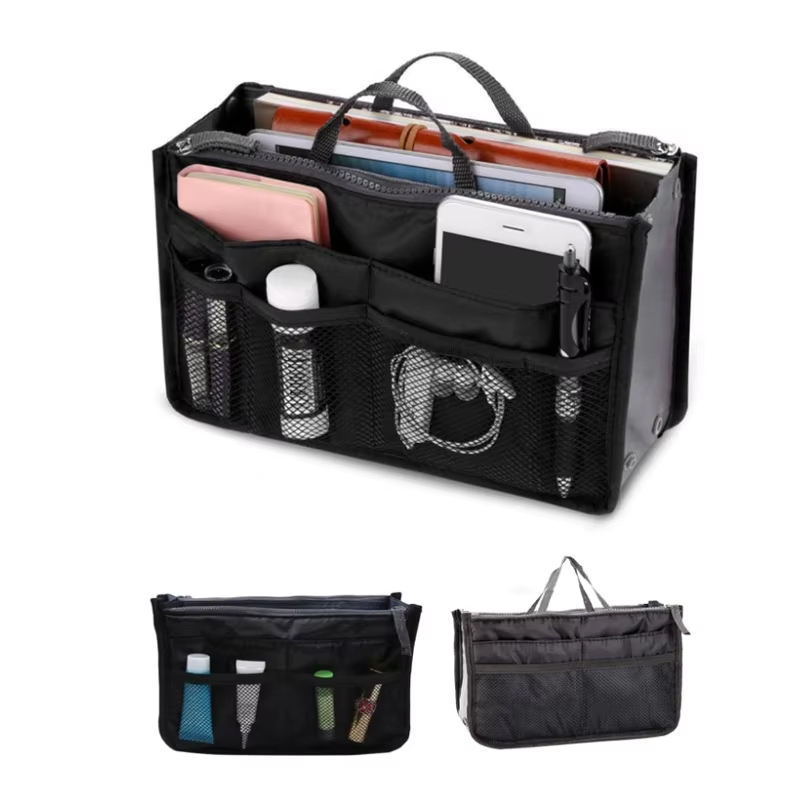 Tas Travel Organizer Murah Awet Kuat Praktis Ringkas Bag in Bag Bagus Bahan Nilon Tebal Anti Air Rap