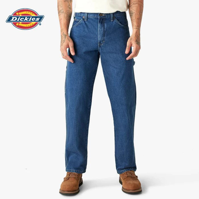 DICKIES - Relaxed Fit Heavyweight Carpenter Jeans - Celana Jeans Panjang (Inseam 32 Inch)