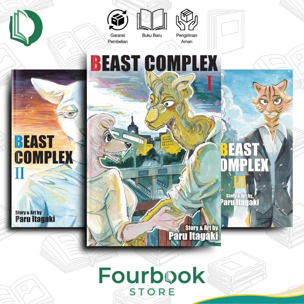 Beast Complex Manga (4 book series)