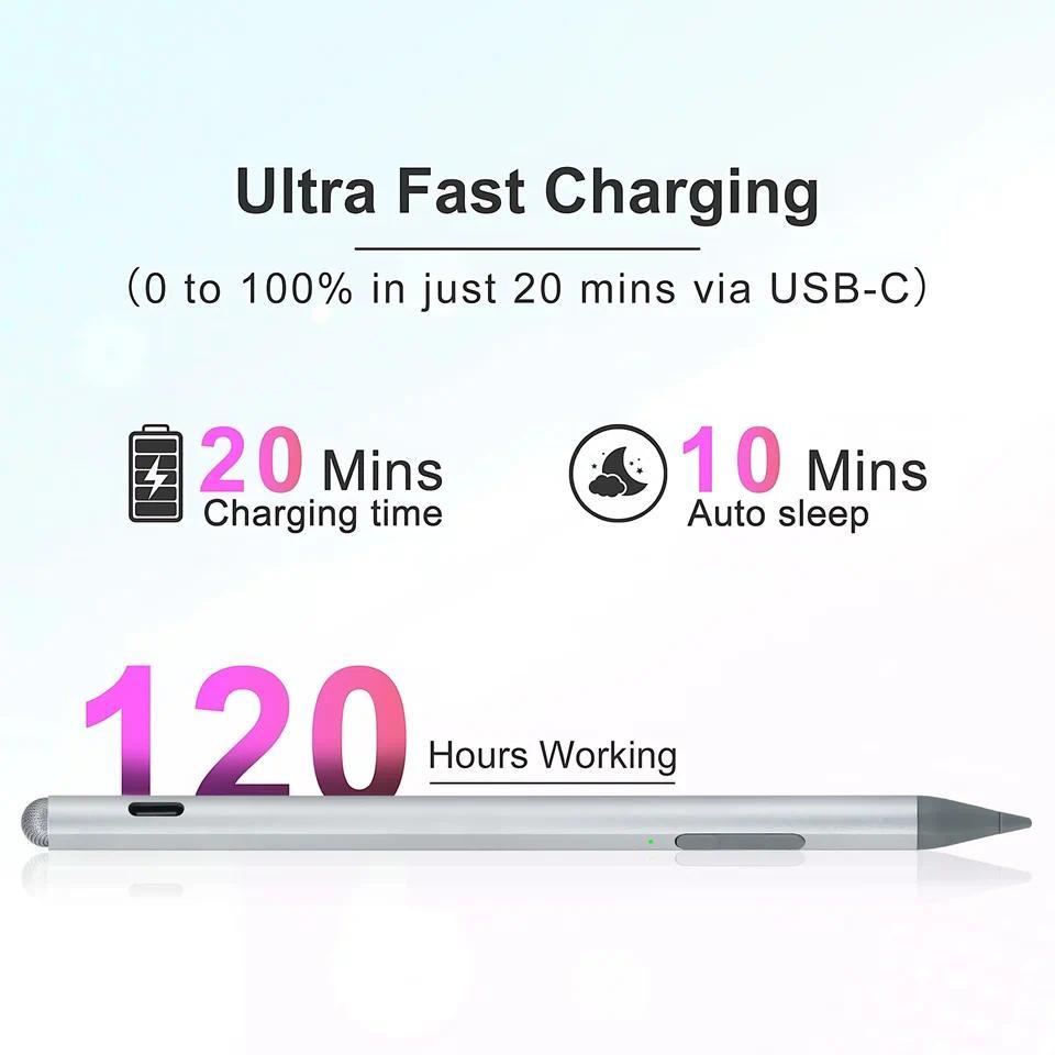 USl 2.0 Stylus for Chromebook-Lenovo/ASUS/Acer/HP, Amazon Fire Max 11, Google Pixel Tablet Stylus, 4