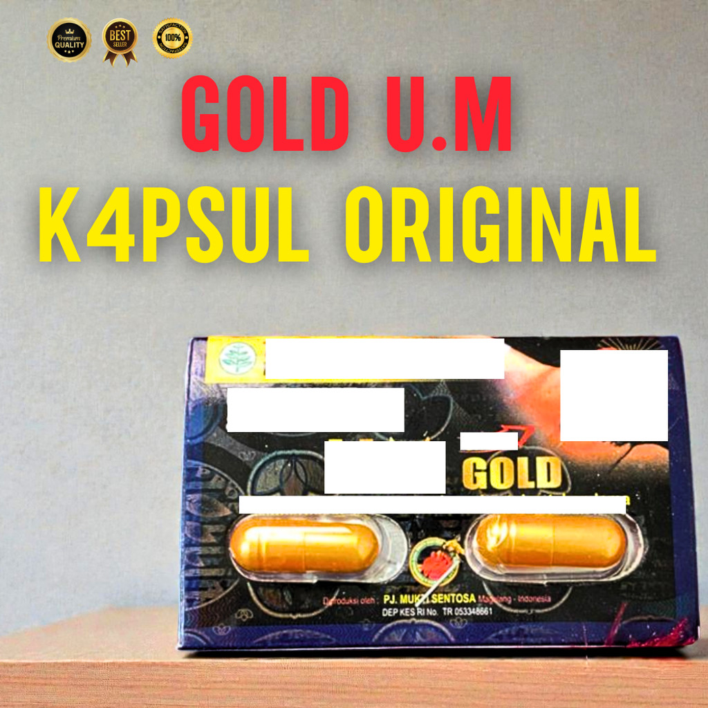 GOLD_UM Original Asli 100% Kemasan Sachet