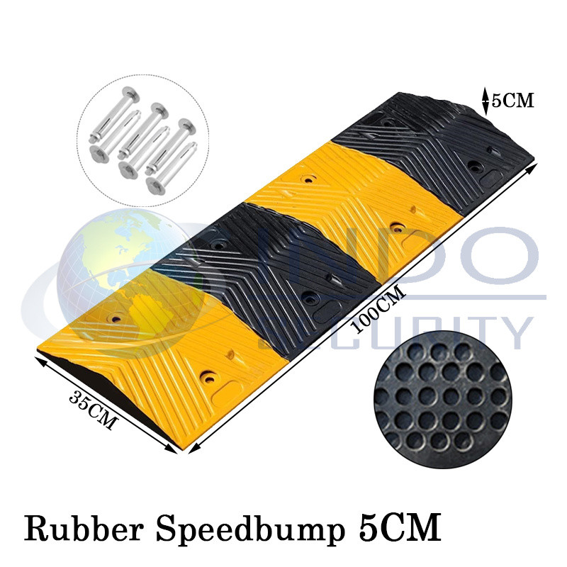 Rubber Speedbump 1M 5CM - Karet Polisi Tidur 1M 5CM