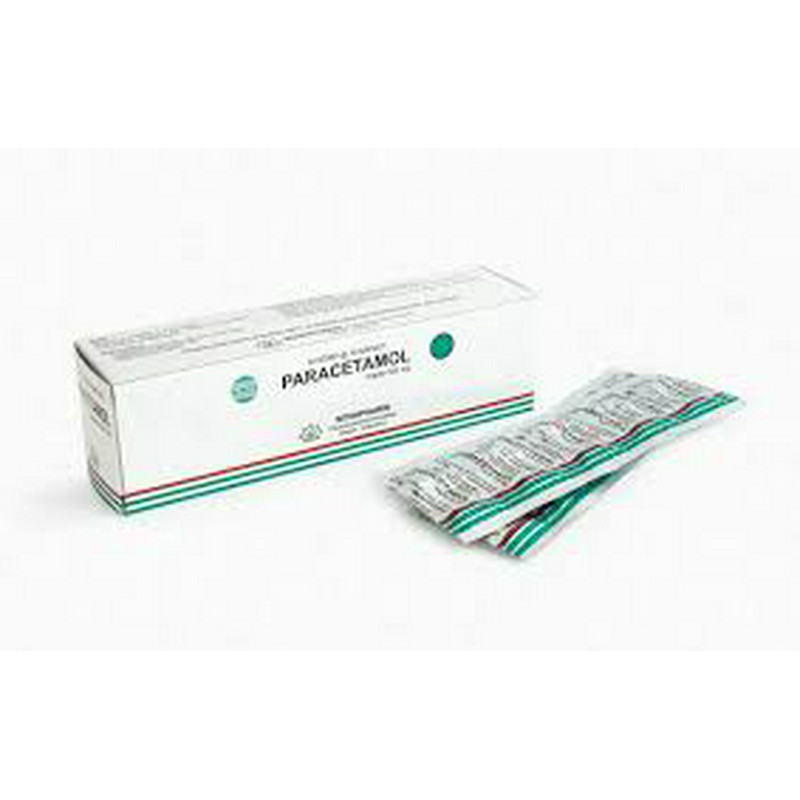 PARACETAMOL GENERIK_012 500 MG 1 AMPLOP @ 1 STRIP @ 10 TABLET