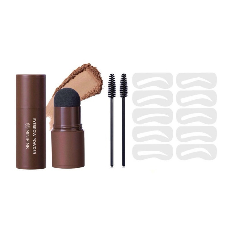 Eyebrow Powder Bedak Alis Eyebrow Stamp Shaping Kit - Penebal Alis - Tato Alis - Stamp Alis powder |