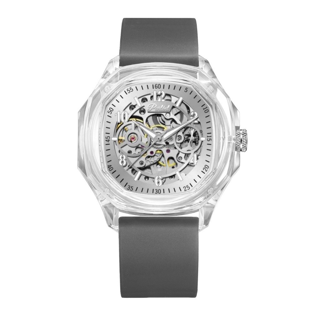 Parlent Gallant Lite - Jam Tangan Pria 42mm, Automatic Movement, Waterproof 5ATM (50M), Polycarbonat