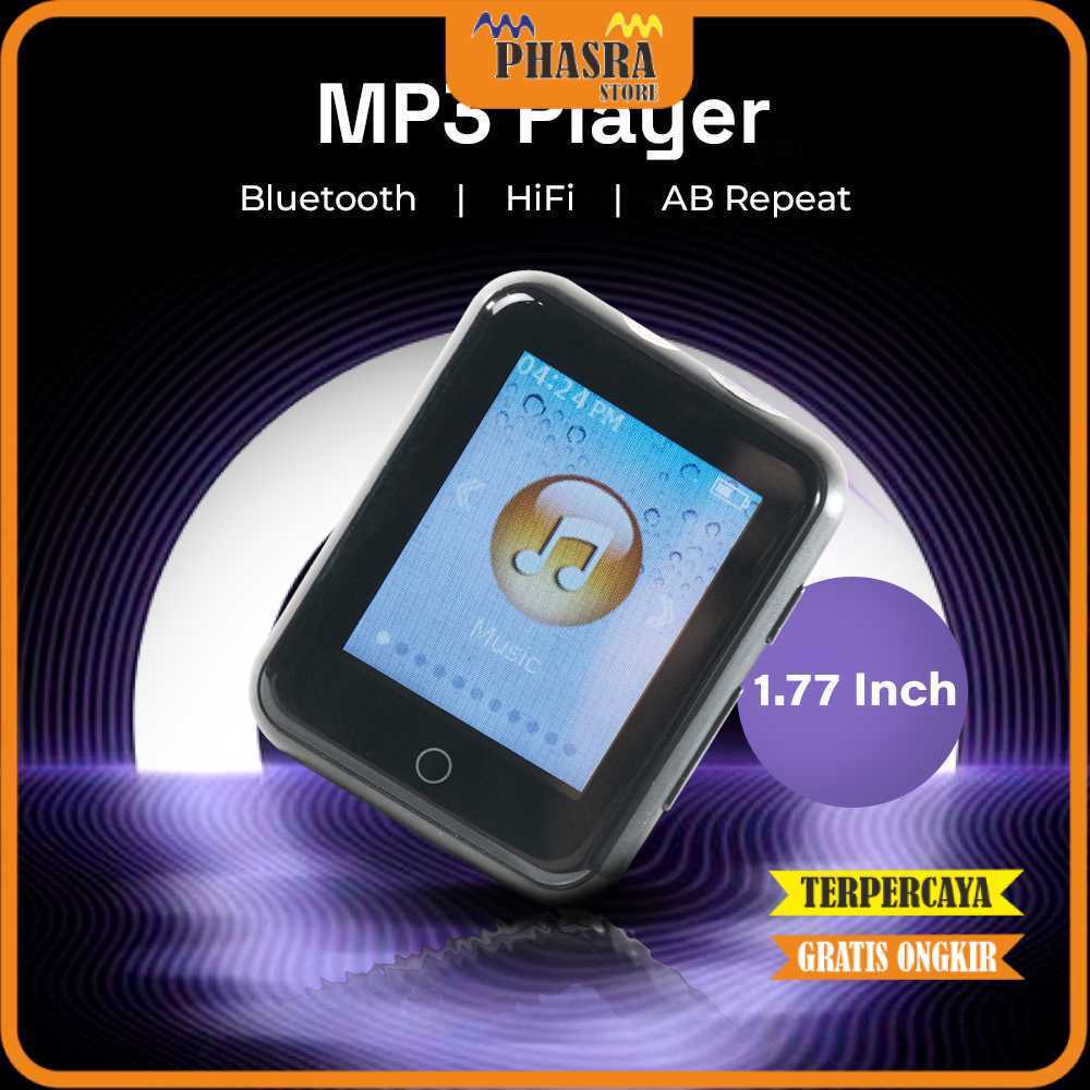 Worallymy MP3 Digital Audio Player Bluetooth HiFi AB Repeat 1.77 Inch - S309 -PHASRA-