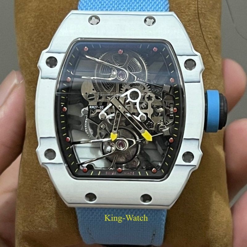 Jam Tangan Automatic Swiss RM27-02 Rafael Nadal Blue Limited Edition fullset