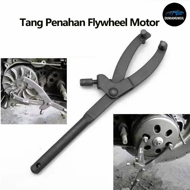 Kunci Treker CVT Motor Matic – Tahanan Kopling & Flywheel Pliers Y-Type Kunci Rantai Motor Special T