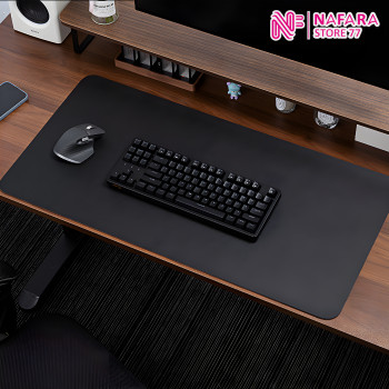 Alas Mouse Gaming Ukuran XL Alas Meja Polos Anti Selip Tahan Air