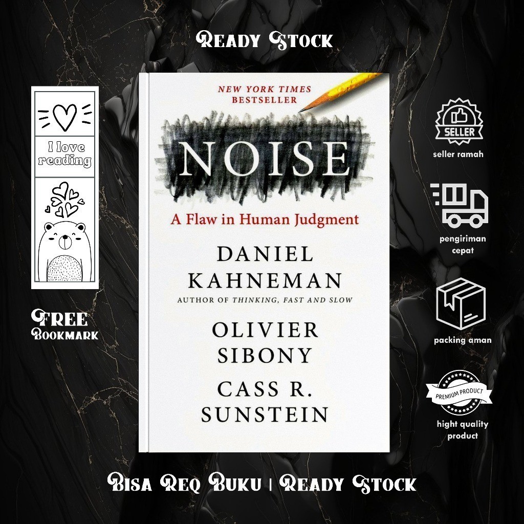 Noise by Daniel Kahneman (English/Indonesia)