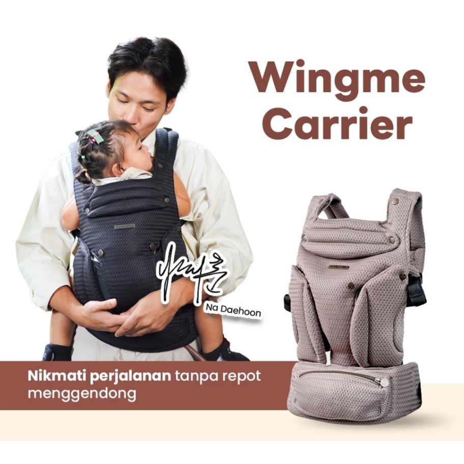 cuddleme gendongan wingme carrier pop art