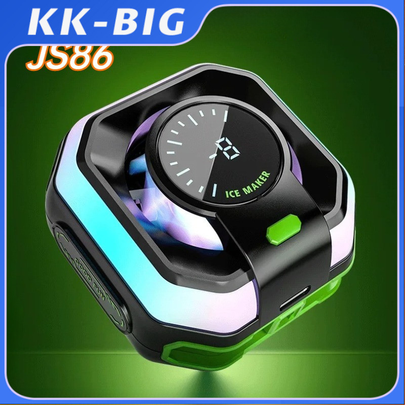 (DFlash Laptop) Funcooler JS86 Ai Fan Cooler Radiator Pendingin HP Cooling Fan Gaming