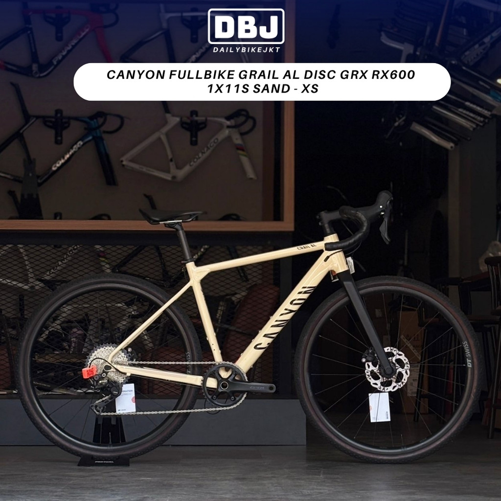 Canyon Grail AL Disc GRX RX600 1x11 Gravel Bike Sand Size XS