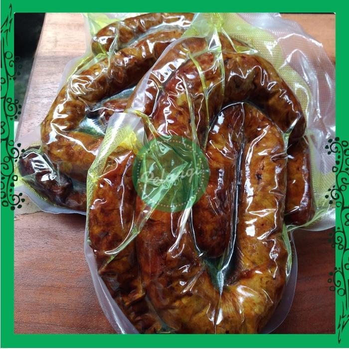 Urutan Sosis Bali Babi Khas Bali Asap 1 Kg Daging Tradisional Garing Rempah Rempah Aroma Asap